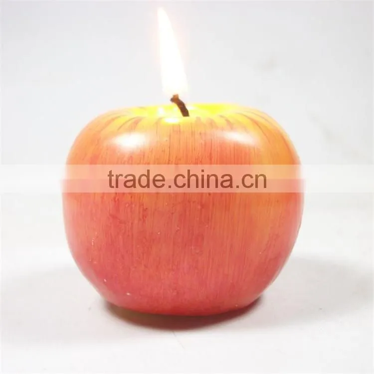 wholesale christmas decoration candles apple candle