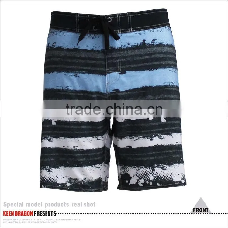 Boardshorts Bali Stripe Mens Swimwear 100% Polyester Shorts