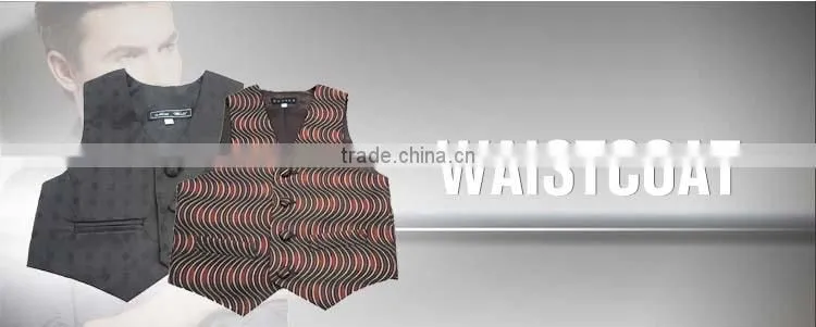 100% Polyester Wave Stripe jean vest for boys
