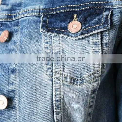 Women's fashion denim jacket, coach jacket 2014 new fashion denim