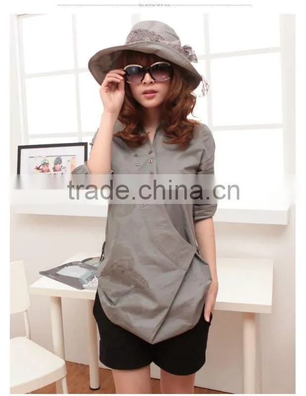 Chun xia new han edition fashion leisure cotton printing long-sleeved shirts