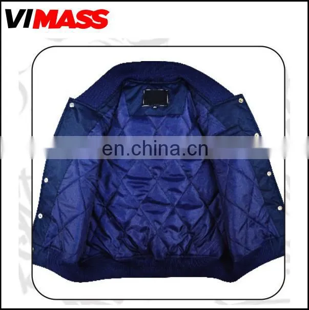 Hot sell custom plain college jacket
