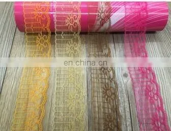 INELASTIC FLOWER LACE ACCESSORIES 4 COLORS OF LACE ACCESSORORS GARMENT FOR HEADBAND ACCESSORIES