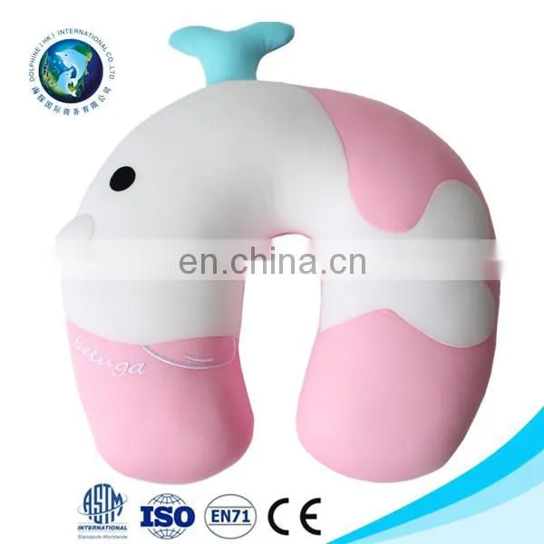 2016 Wholesale Custom u shape Animal Memory FoamTravel Neck Pillow