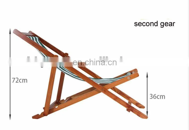 Wooden frame beach chair,fishing chair,wholesale deck chairs