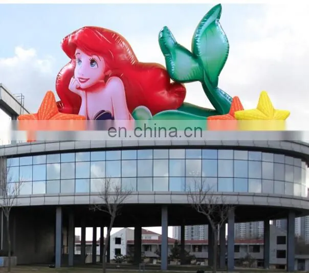 Airblowing Inflatable Pizza Food Replica for Outdoors Exhibition