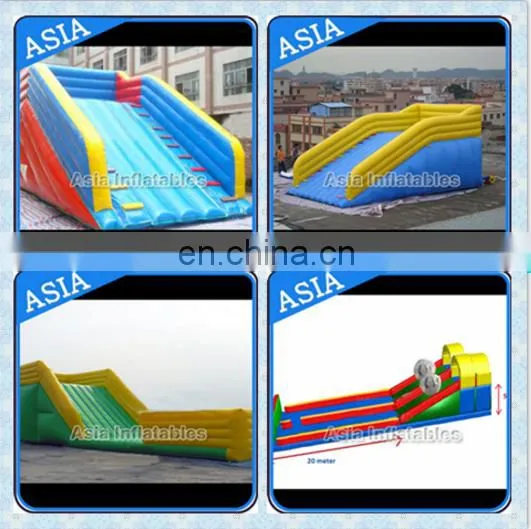Good price inflatable zorb ball ramp,inflatable bowling bumpers,zorbing ramp