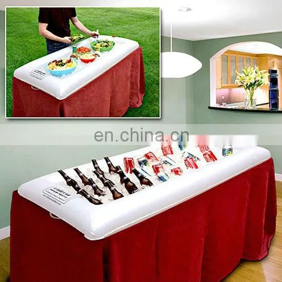 inflatable salad bar beverage cooler