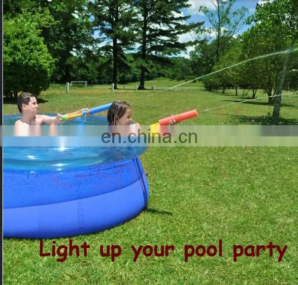 water party toys led shooter, flashing led foam gun
