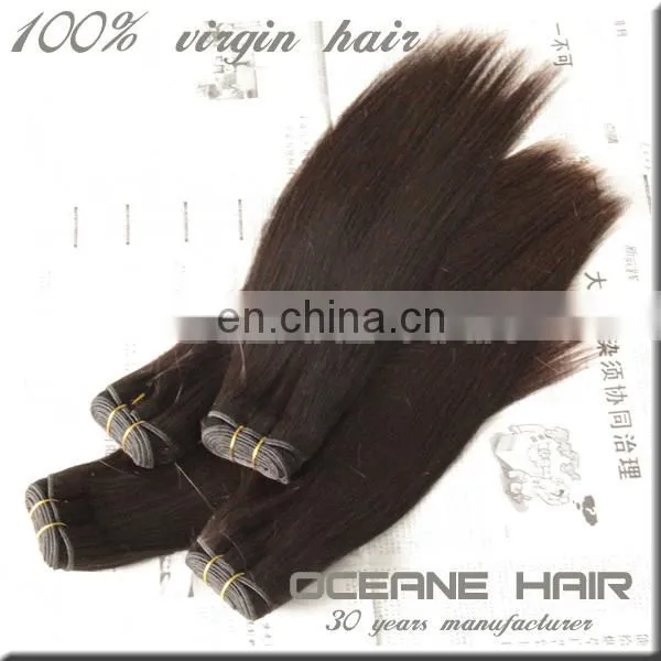 Fashional factory supply alibaba express 100% full cuticle no acid human hair peruvian
