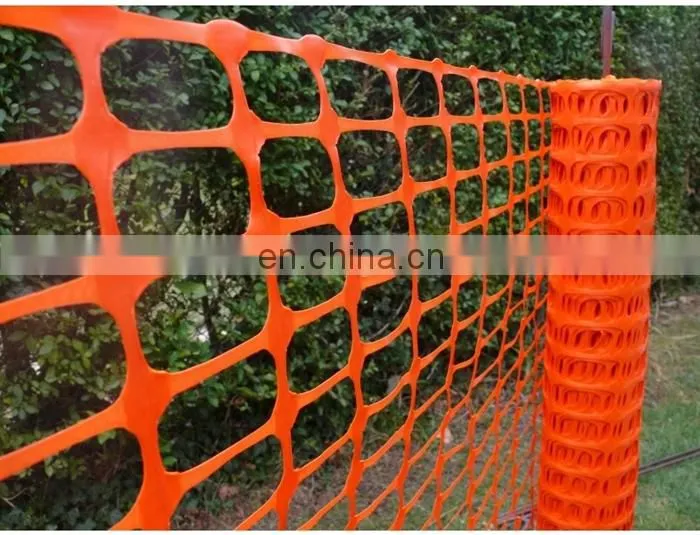 heavy duty plastic barrier mesh/orange warning plastic safety mesh