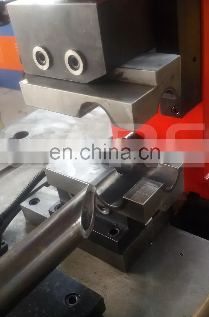 Automatic stainless steel pipe tube notcher machine