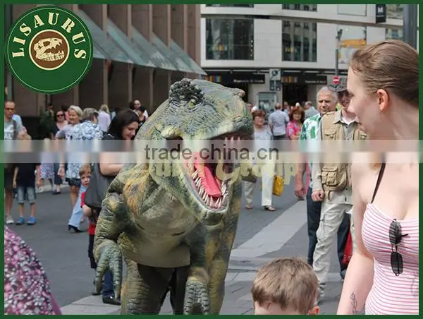JLDC-C-Hot sale in America!!!Vivid dinosaur costume with dinosaur suit for sale