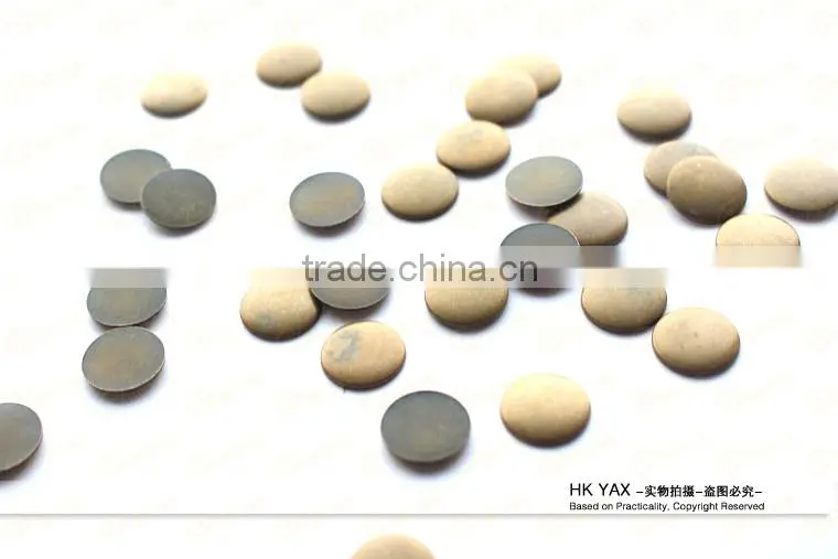 3mm 4mm 5mm-12mm hofix studs,5mm copper hot fix,hotfix copper 5mm for garment bags nail art decoration