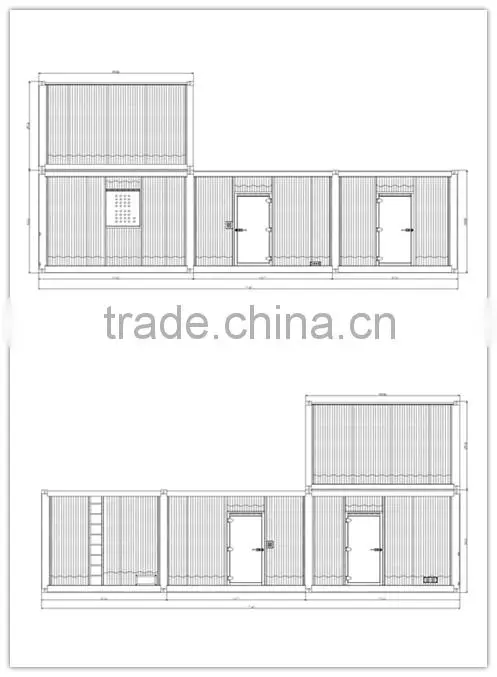 cheap special container of generator container