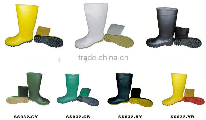 protective CE certification cheap rain boots