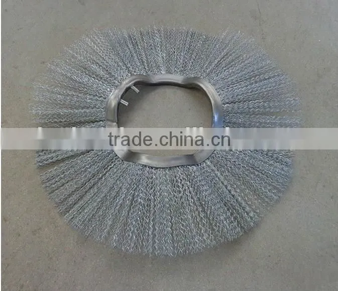 Hot-Sale Wire Brush for Gasoline powered cleaning sweeper