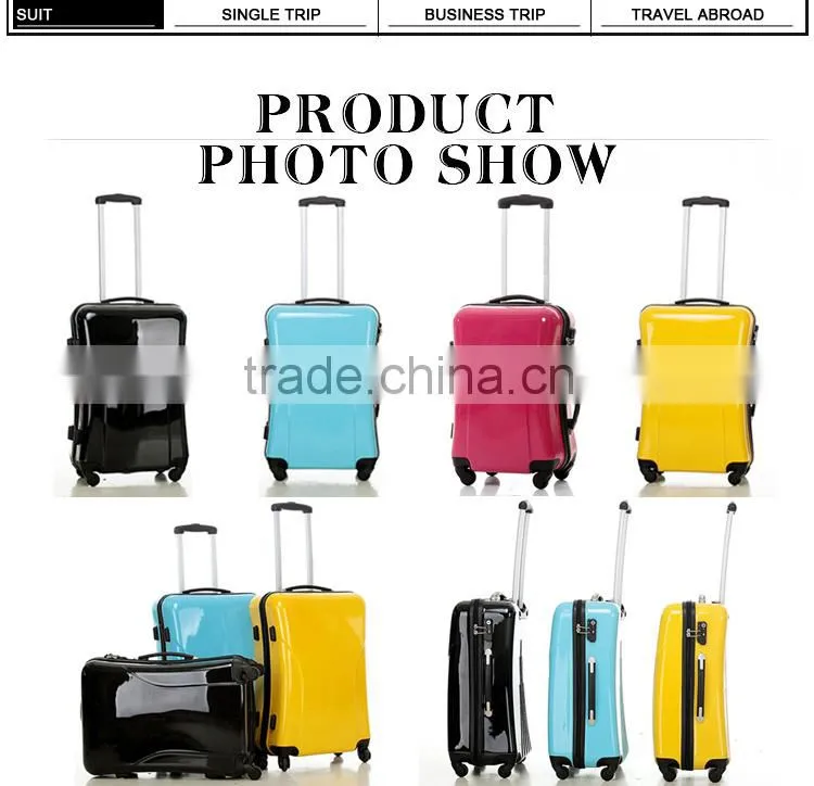 New model 2015 factory matured product polo trolley luggage