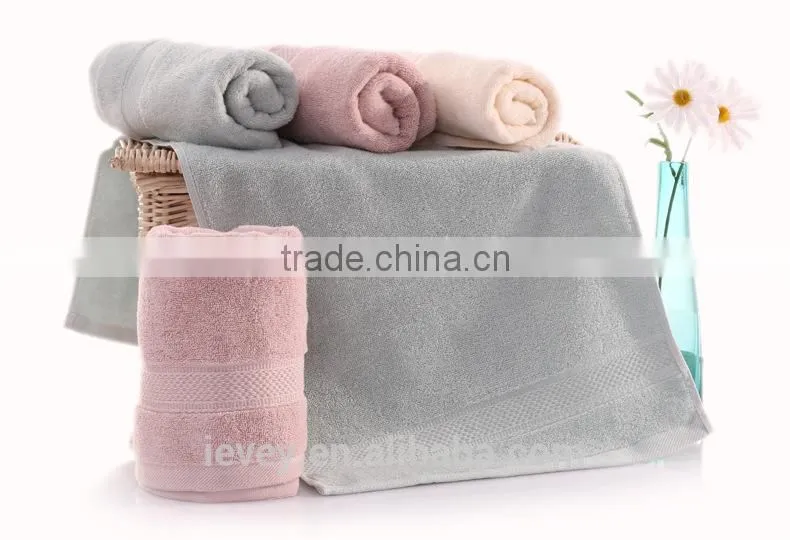 China manufactory wholesale nurse gifts bright colored bath towel pure terry fabric canbe add your logo