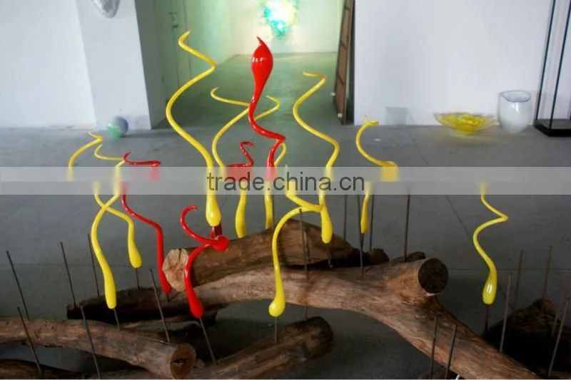 Handmde Blown Glass Garden Ornament
