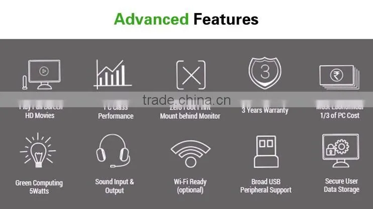 Educational PC Thin Client with Centralized Management Software