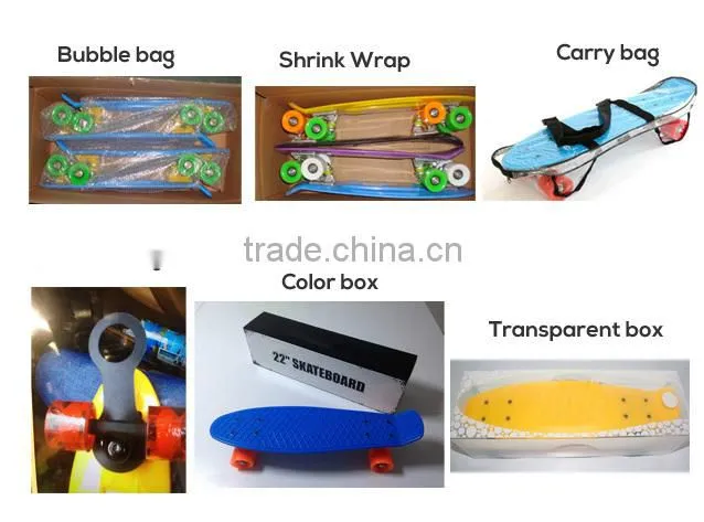 2016 new high-quality three wheel to skateboard lot