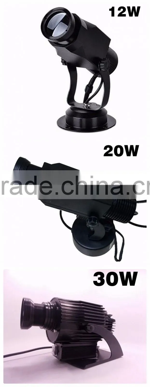 Gobo projector 10W 20W 30W gobo manufacture from china