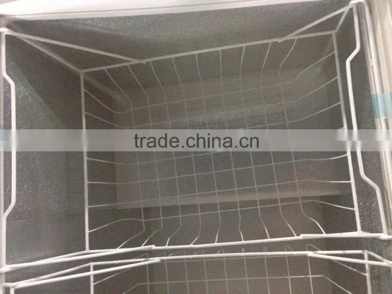 High quality chest freezer covers curved glass door