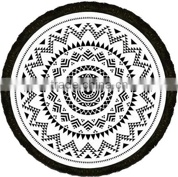 2016 Fashion Round Beach Towel For summer