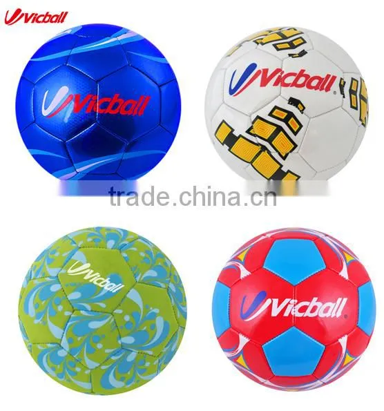 Official size and weight TPU leather soccer ball size 5#