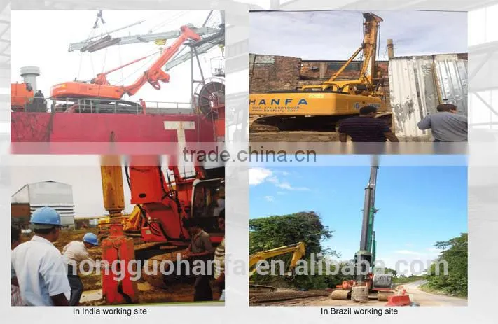 HF320A Rotary Drilling Rig and Rotary Pile Drilling Rigs