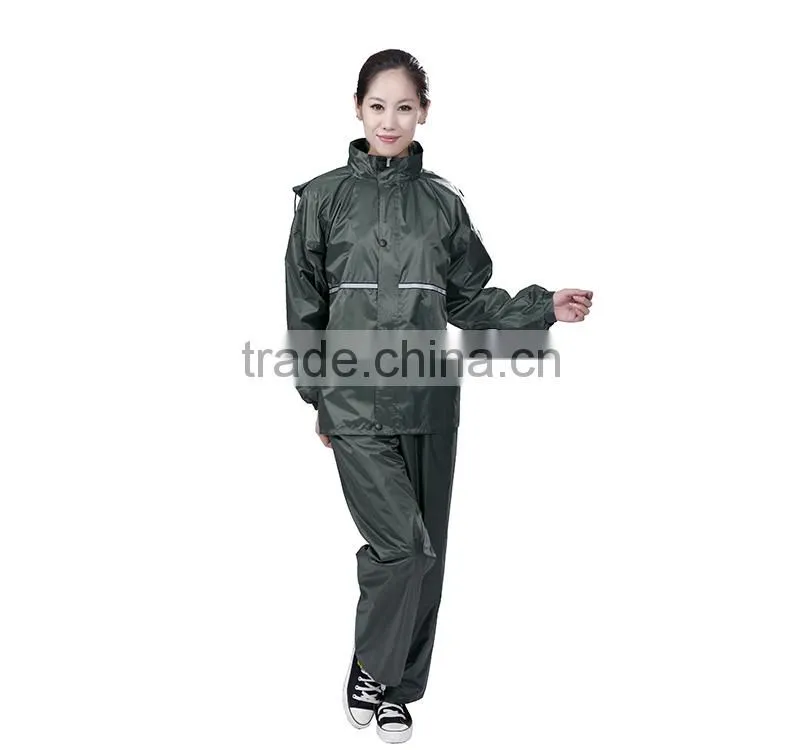 Adult women pvc raincoat