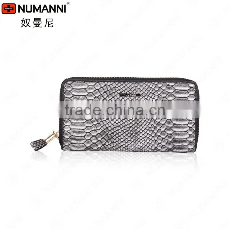 hot sale man hand genuine women leather wallet