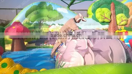 Large inflatable equipment kids inflatable sport theme park equipment