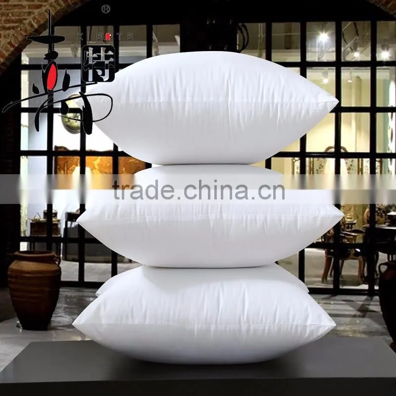 Poly fiber filled washable hotel pillows on sale