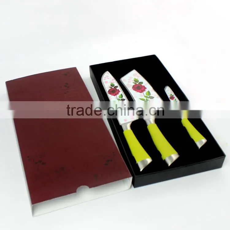 Professional high quality stainless steel knife set