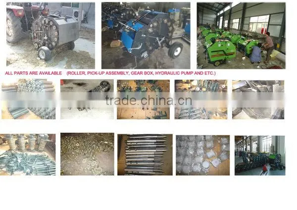hay and straw baler machine