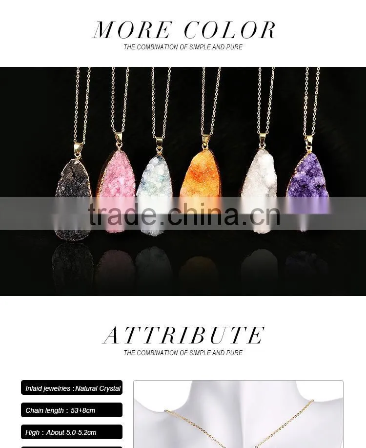 Mixed order available white stone necklace for men