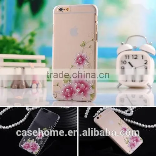3D case cover For Apple iPhone 6s 6s Plus Luxury Bling Glitter Rhinestone Crystal Case Cover
