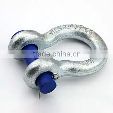 round pin shackle/bow shackle/ marine anchor shackle G-213