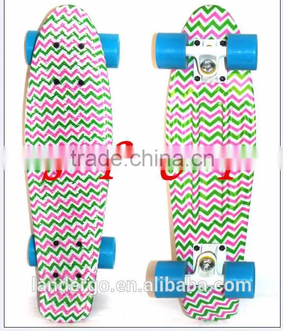 Pro Plastic Pastel Mini Cruiser Skateboard with EN13613, CPSIA, CPSC