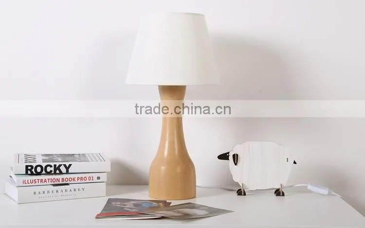 LED Wood table lamp LED Wood table Light JK-879-14 wooden base for table lamps holder