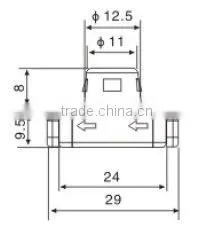 Advertising Letters led pixel RGB LED Module WS2801 12mm Hole