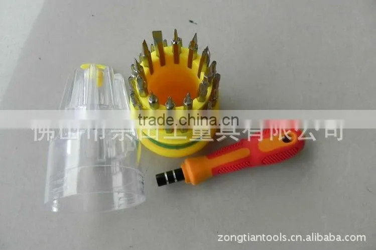 precision screwdriver bit set,30 bits in 1box screwdriver bit