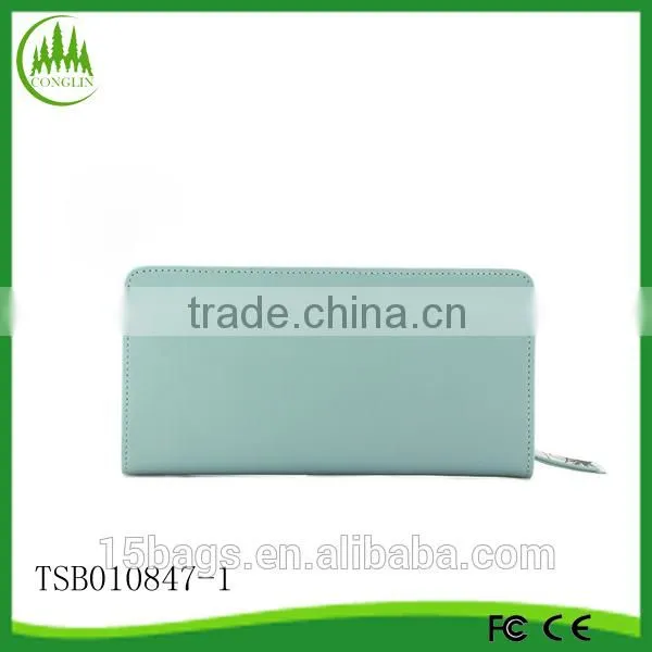 New product exquisite PU leather fashion China supplier ladies pu wallet