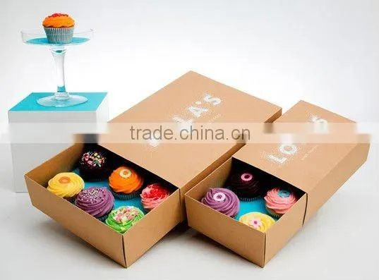 white pop Cupcake Box