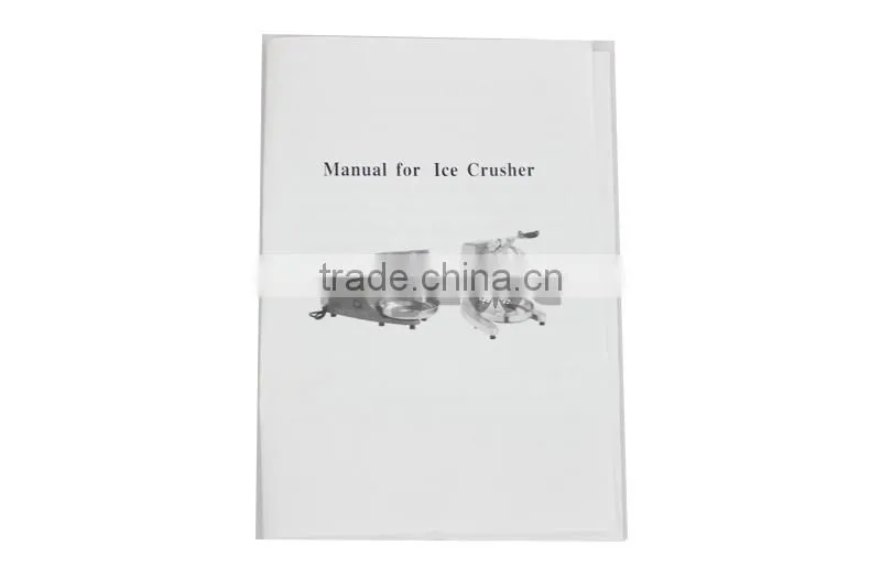 Electric Ice Shaver Snow Cone Maker Machine Crusher Dual Stainless Blade