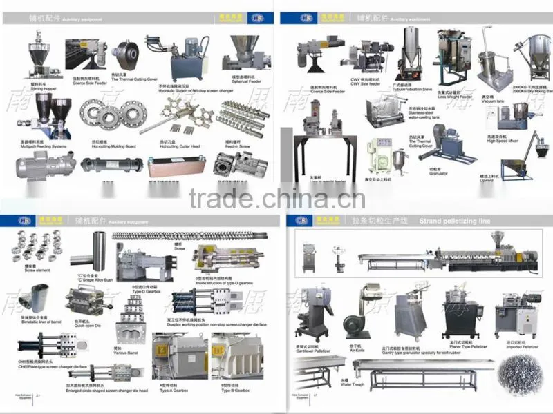 rotating helical auger conveyor to move granular materials
