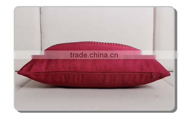 Home decro coustomeized wholesale plain white cushion covers