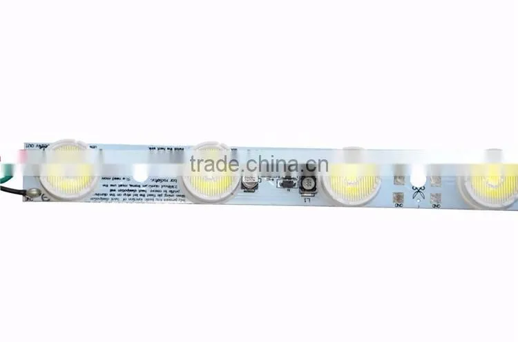 Edgelight hot sale 24V 23mm aluminous PCB 470mm led light strips which made in Shanghai